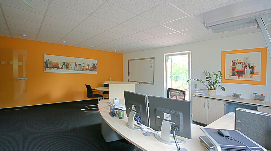 Neuer Büroraum der Firma S&A Schaltanlagenbau GmbH