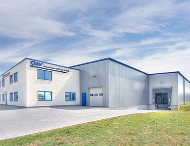 Außenansicht des neuen Büro-und Produktionsgebäudes der GW Kabelbinder-Technik GmbH